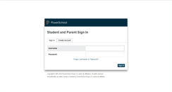 Desktop Screenshot of powerschool.stjohns-chs.org