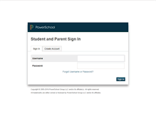 Tablet Screenshot of powerschool.stjohns-chs.org